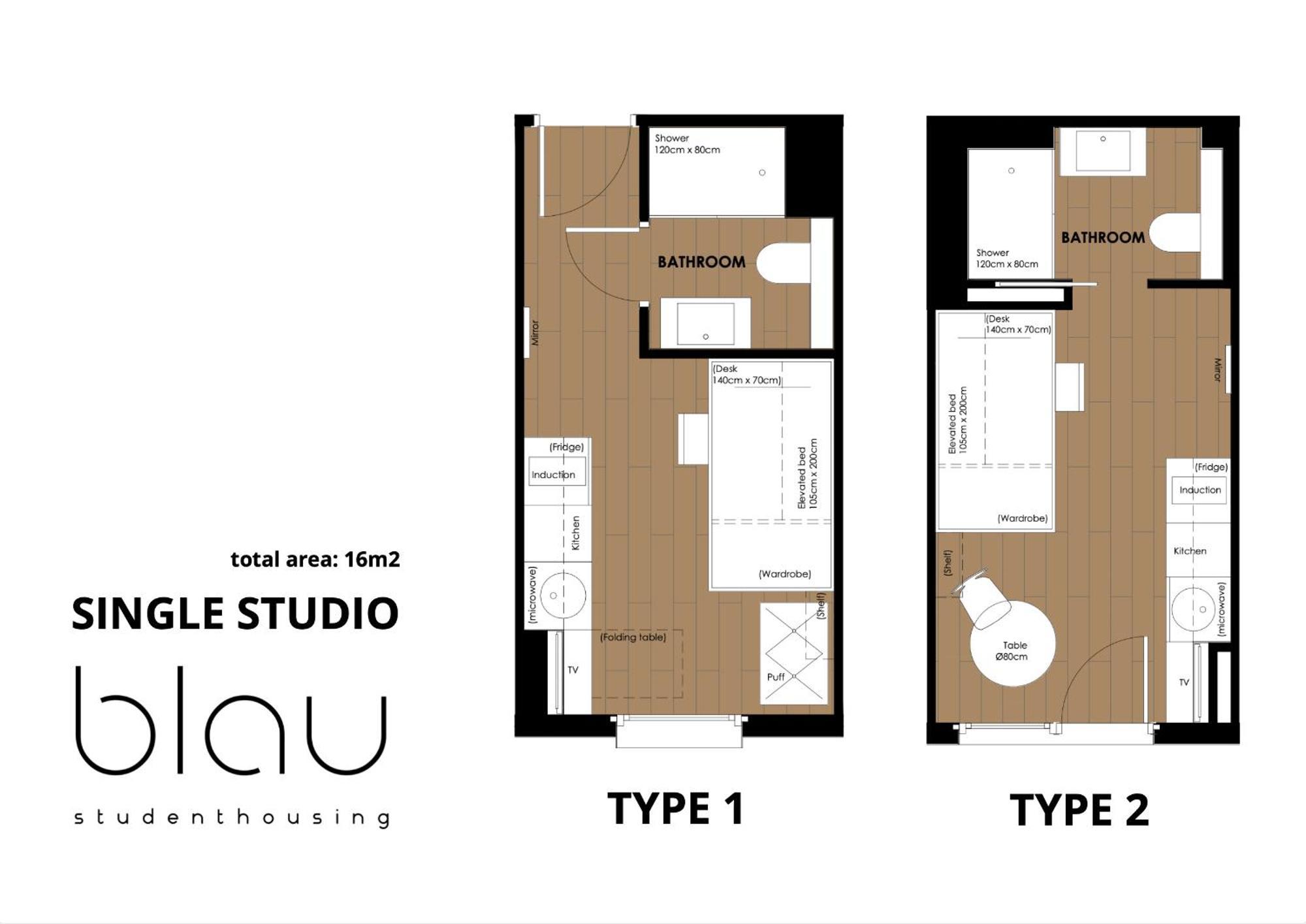 Habitación Individual con baño privado