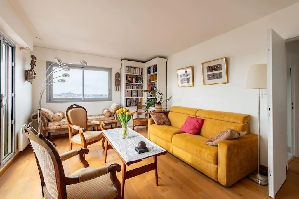 Diderot - Bel Appartement Avec Vue Panoramique Sur Paris-1