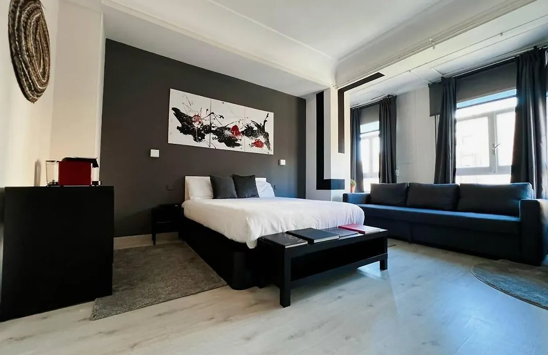 Habitación Oasis B centro de Madrid-1
