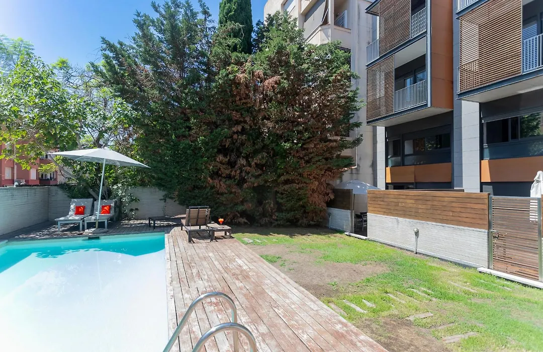My Space Barcelona Pool Garden Apartments-1