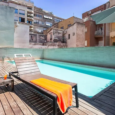 My Space Barcelona Pool Garden Apartments-2