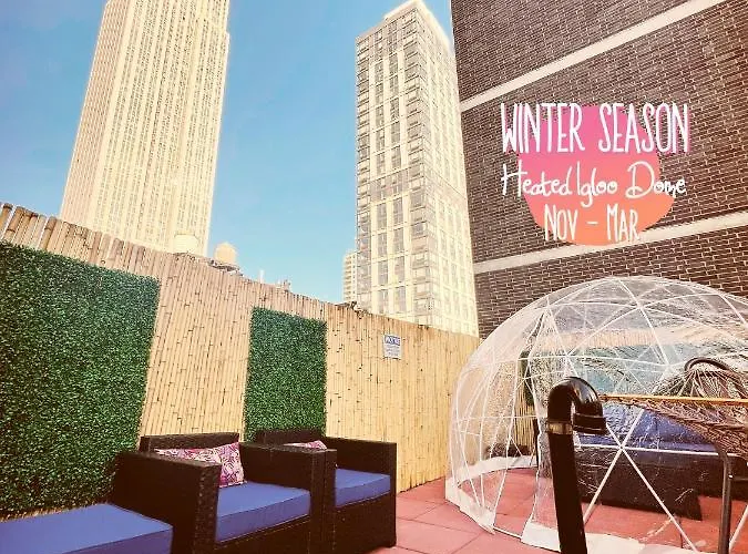 Hotel And The City, Rooftop City View Nueva York