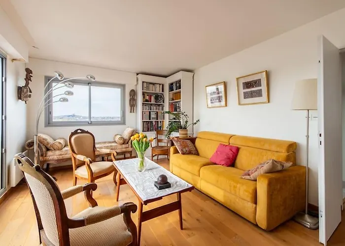 Diderot - Bel Appartement Avec Vue Panoramique Sur París
